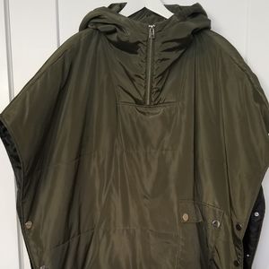 Noisy may Olive Green Cape Jacket